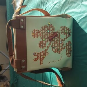 Rare Mickey mouse China purse lunch bag backpack loungefly style HTF RARE